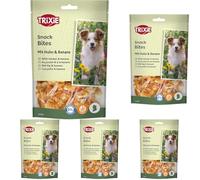 TRIXIE Snack PREMIO Banana & Chicken, 100 g, Cane (Confezione da 5)