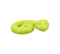 TRIXIE Snack-Snake - Giocattolo per cani - riempibile con snack o pasta - silenzioso - TPR - ø 18 cm