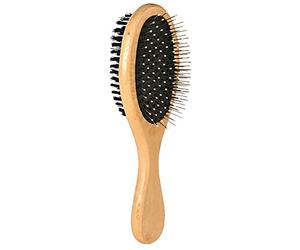 TRIXIE - Spazzola per Cani in Legno a Doppio Lato