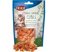 TRIXIE Spuntino per gatti Premio Cheese Chicken Cubes - Delizioso gatto con pollo - da ingredienti naturali, 50 g - 42717