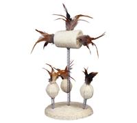 TRIXIE GIOCO IN LUFFA SU MOLLA IN SISAL Ø 15 x 30 CM.