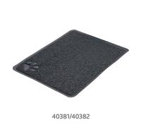Trixie Tappetino per cassetta igienica - 40 x 60cm. - C03748 Tappettino antiscivolo in PVC per ogni tipo di cassetta igienica. Indicato per gatti delicati, rimuove la lettiera dalle zampe del gatto.