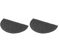 Trixie Tappetino per lettiera per gatti, semicircolare, PVC (Confezione da 2)