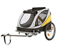 Trixie Trailer Dog Biciclette Grigio Medio