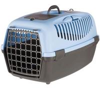 TRIXIE Trasportino Capri 3 Grigio Scuro e Azzurro M