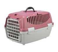 Trixie Trasportino Capri Grigio Chiaro/Rosa Antico per Cani, Vari Taglie, Nuovo