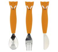 Trixie - Trixie Siliconen Eetset - Mr. Fox 3st. NUOVO