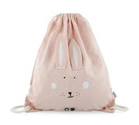 Trixie Unisex Kid's Drawstring Bag Mrs. Rabbit, Pink, S