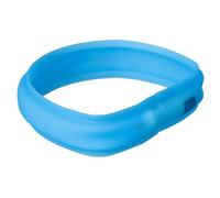 Trixie USB Flash Fascia-Luminosa Blu per Pelo Lungo Cani, Varie Misure, Nuovo
