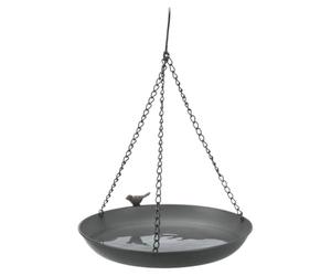 TRIXIE Vasca da Bagno da Appendere - 2200 ml e ø 30 cm - Grigio - per Uccello