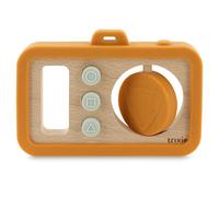 Trixie Wooden & Silicone Baby Camera - Mr. Fox Sensory Activity Toy for Babies