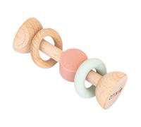 Trixie Wooden & Silicone Rattle - Mrs. Cat Baby Sensory Toy & Teether Safe &