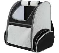 TRIXIE Zaino Chloe, 39 × 43 × 27 cm, grigio chiaro/nero