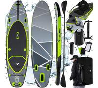 TRIZAND SUP Board 335 cm - Set completo con sedile, pagaia, pompa e accessori - Tavola gonfiabile Stand Up Paddle Board per principianti ed esperti - Set per kayak all'aperto
