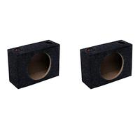 Trjgtas 2 scatole per altoparlanti universali sigillate da 8 pollici singole per altoparlanti per scatole subwoofer per musica
