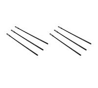 Trjgtas 6 pezzi di plastica flauto pulizia flauto pulizia clarinetto flauto bastone di pulizia
