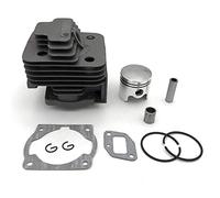 Trjgtas Cilindro decespugliatore e pistone da 40 mm con gabbia per aghi per 43CC CG430 Vari tagliabordi 40-5 BG430
