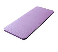 Trjgtas Tappetino da yoga spesso 15 mm Comfort Schiuma Ginocchiera Gomito per Esercizio Yoga Pilates Indoor Pads Fitness Training, Viola