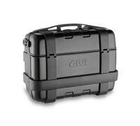 Valigia laterale Givi TREKKER trk33b monokey con finitura in alluminio e sportelli 33lt nero