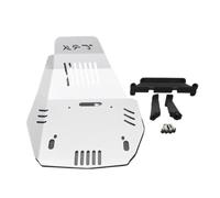 TRK502 TRK520X Piastra paramotore in alluminio Protezione motore Coperchio di protezione del telaio compatibile con gli accessori TRK 502 502X(Silver)