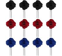 TRKETK 12 Pezzi Fermagli per Capelli Rose, Accessori per Capelli da Sposa Accessori per Capelli Stile Retrò A Forma di U Donne Accessori Perni di Capelli Nuziale per Festa Halloween Natale per Donna