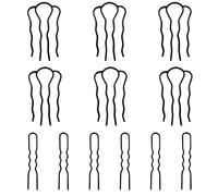 TRKETK 12 Pezzi Forcine per Capelli Pettini Laterali per Capelli a Forma di U Clip Per Capelli In Metallo Accessori Strumenti Acconciatura Vintage Donna Pettine Accessorio Per Donne e Ragazze