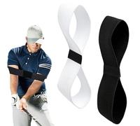 TRKETK 2 fasce elastiche di collegamento per golf, supporto per l'allenamento del golf, per allenare l'oscillazione, per uomini, donne e bambini, correzione della postura e dell'allineamento