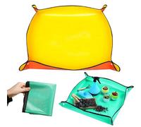 TRKETK 2 Pezzi Tappetino per Rinvaso Piante, Tappetino per Vaso da Giardinaggio Tappetino da Giardinaggio Impermeabile Tappetino per Trapianto Piante in Vaso Tappetino per Vaso da Trapianto Pieghevole