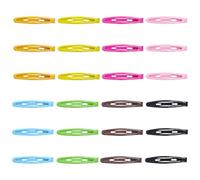 TRKETK 24 Pezzi Fermagli Per Capelli Sottili Da Donna Clip Per Capelli Antiscivolo Metallo Piccole Pinze per Multicolore Carini Accessori Per Donna Piatti Piccoli Accessori Per Il Trucco
