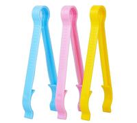 TRKETK 3 Pezzi Pinze per Biberon Multifunzione, Bottiglia Multifunzione Morsetto Pinze Sterilizzate per Neonati Strumento per La Pulizia Delle Bottiglie Clip Anti-Scottature per Biberon Bambini