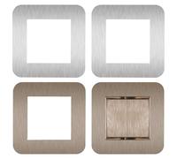 TRKETK 4 Pezzi Adesivi per I Nterruttore Della Luce Elettrico, Piastre di Copertura per Interruttore Della Luce Decorazione Domestica per Interruttore da Parete Copertura per Interruttore Della Luce