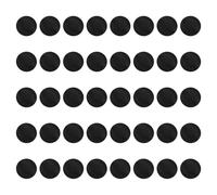 TRKETK 40 Pezzi Bottoni Neri Rivestiti in Tessuto da 20 mm Bottoni Rivestiti In Tessuto A Fungo con Gambo In Plastica Bottoni Rotondi per Cucire e Realizzare Abiti Progetti fai da te Decorazioni