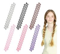 TRKETK 6 Pezzi Capelli Strumento per Intrecciare, Treccia per Capelli Moda Clip Strumento per Intrecciare I Capelli Alla Francese Chignon Creatore Treccia Strumento Accessori per Donna Ragazza