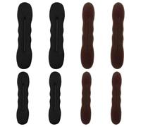 TRKETK 8 Pezzi Creatore di Chignon per Capelli Chignon Maker in Spugna Twist Curler Donut Strumenti Ausili per le Trecce per Bambine e Donne Strumenti per Arricciare i Capelli