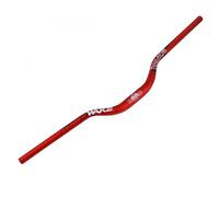 TRKIMAL φ 31,8 mm per mountain bike da strada extra lungo 780 mm manubrio 55 mm Riser bar per downhill ciclismo corsa off-road MTB, BMX (rosso)