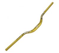 TRKIMAL φ 31,8 mm per mountain bike da strada, extra lungo, 780 mm, manubrio da 55 mm, per downhill, ciclismo, corsa, fuoristrada, MTB, BMX (oro)