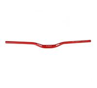 Trkimal φ31,8 mm, mountain bike, bicicletta extra lunga, 720 mm, manubrio 30 mm, per downhill, ciclismo, corsa, off-road MTB, BMX (rosso)