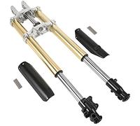 Trkimal completo 45mm/48mm forcella anteriore Shocker e triplo morsetto manubrio Riser Set per Dirt Pit Pro Trail Bike Motocross Upside Down Shocker 110cc 125cc 150cc