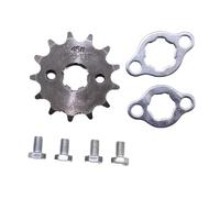 Trkimal Pignone anteriore per moto da 50 cc, 70 cc, 90 cc, 110 cc, 125 cc, 140 cc, 160 cc, mini bike, TaoTao, Roketa Coolster, Sunl Lifan, Loncin, ATV, Quad 4 ruote (17 mm, 428-13T)