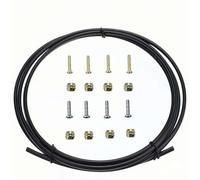 Trkimal Tubo dell'olio a disco per bicicletta, 2500 mm, per freni a disco idraulici SRAM/Shimano BH59 BH90, mountain bike, MTB/bici da corsa, colore nero