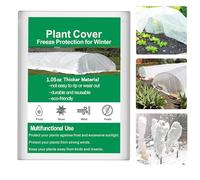 Trlyane Tessuto Non Tessuto per Piante 2m*5m, Resistente Telo Antigelo Inverno, Velo Protettivo Prevenire Insetti, Copri Piante Inverno per Protezione Fiori e Ortaggi