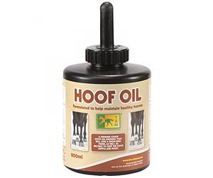 TRM - Olio per Zoccoli di Razza, 800 ml, con Pennello, Trasparente, 800 ml con Pennello