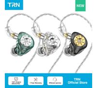 TRN ST1 PRO auricolare In-Ear 1DD 1BA Driver ibrido cablato con interruttore di sintonia cuffie con cancellazione auricolari HIFI cuffie per basso