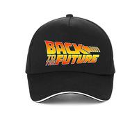 TROBER Cappelli Uomo Tempo Libero all'aperto Ritorno al Futuro Cappellino Baseball Stampa Estiva Uomo Ritorno al Futuro Prop G-Dragon Cappello Gorras Snapback Cappello Osso Regalo Compleanno