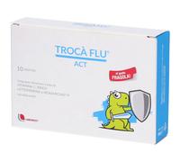 Troca' Flu Act - 10 bustine per il sollievo dei sintomi influenzali