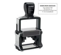 TRODAT - 119722 - Timbro Professional 5206 - personalizzabile - 56 x 33 mm - 8 righe - autoinchiostrante - Trodat - 83126 - Conf. da 1 Pz. - 119722