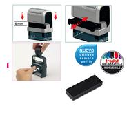 TRODAT - 1421 - Tampone di ricambio 6-4817 - nero - Trodat - conf. 3 pezzi - 83431 - Conf. da 1 Pz. - 1421