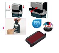 TRODAT - 1492 - Tampone di ricambio 6-4911 - rosso - Trodat - conf. 3 pezzi - 83423 - Conf. da 1 Pz. - 1492