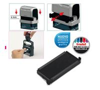 TRODAT - 1511 - Tampone di ricambio 6-4915 - nero - Trodat - conf. 3 pezzi - 83442 - Conf. da 1 Pz. - 1511