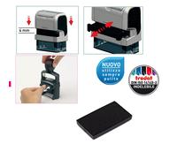 TRODAT - 1514 - Tampone di ricambio 6-4926 - nero - Trodat - conf. 3 pezzi - 83440 - Conf. da 1 Pz. - 1514
